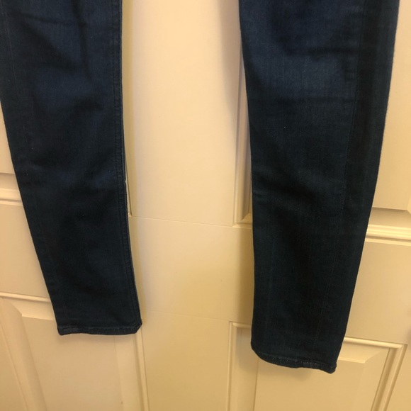 Rag & bone High Rise waisted Skinny Calvary Jeans Skye Blue color Sz 24 - Picture 6 of 14